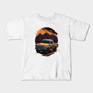 Ford Raptor 4x4 Vintage Truck Kids T-Shirt